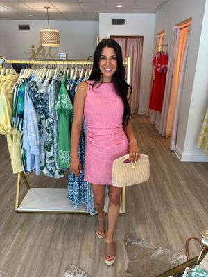 By The Sea Dress Pink