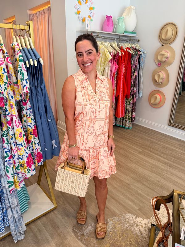 Gemma Embroidery Shirt Dress