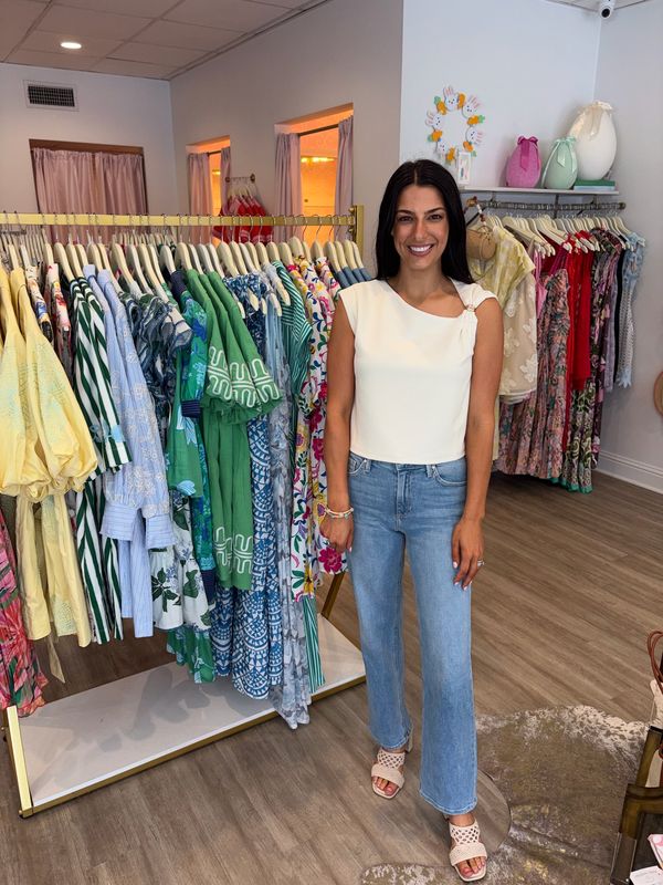 Delilah Asymmetric Neck Top