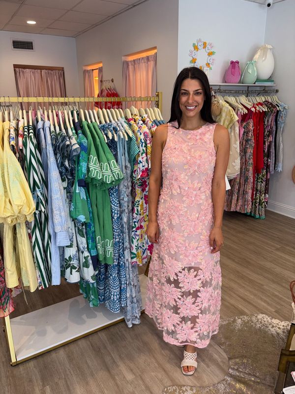 Ashton Textured Maxi Dress