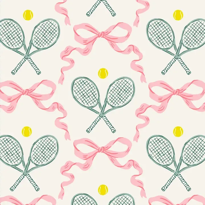 Tennis Bow Cocktail Napkins