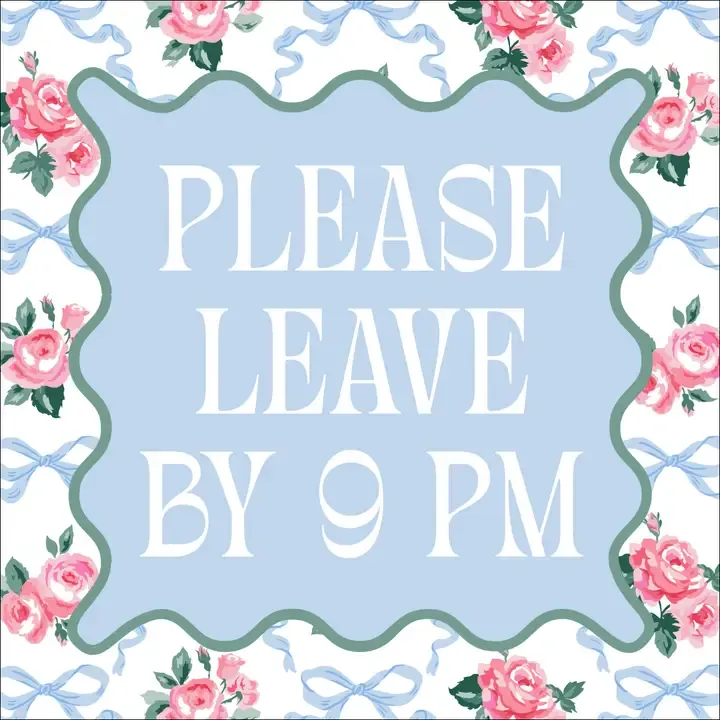 Please Leave Cocktail Napkins