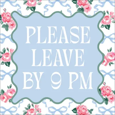 Please Leave Cocktail Napkins