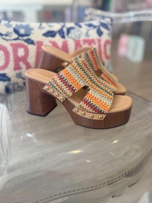 MIA Esttelle Colors Wooden Heel