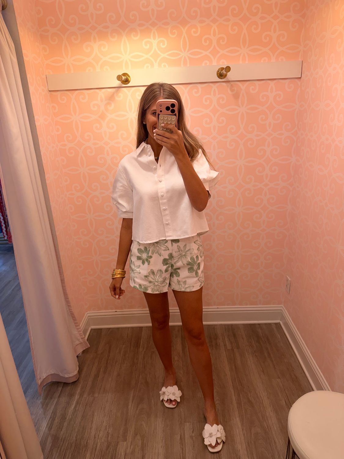 Misty Button Up Top