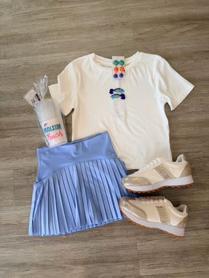 Fish Beads Crew Neck