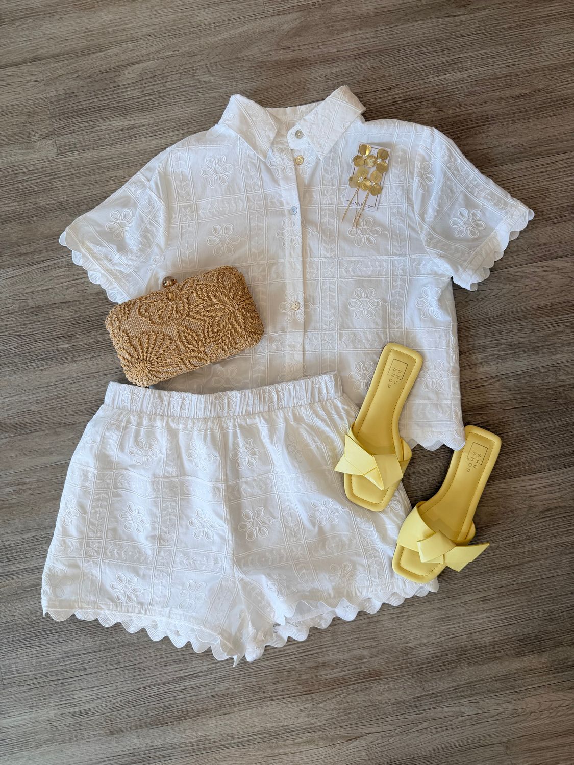 Britt Embroidered Top