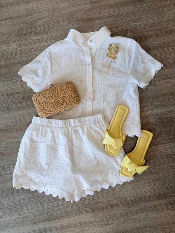 Britt Embroidered Top