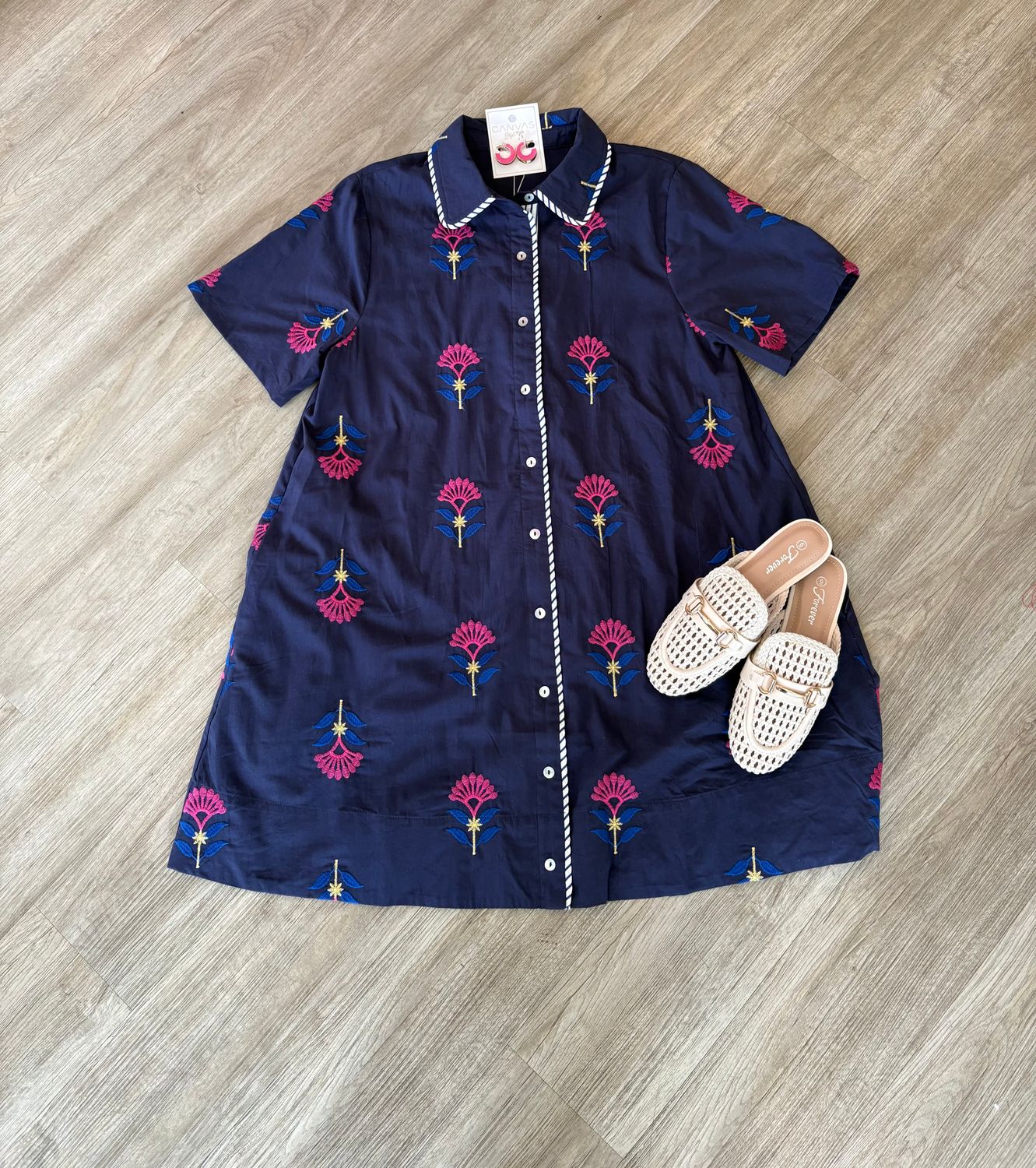 Jessie Button Down Dress