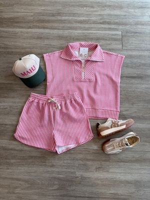 Ellie Gingham Shorts