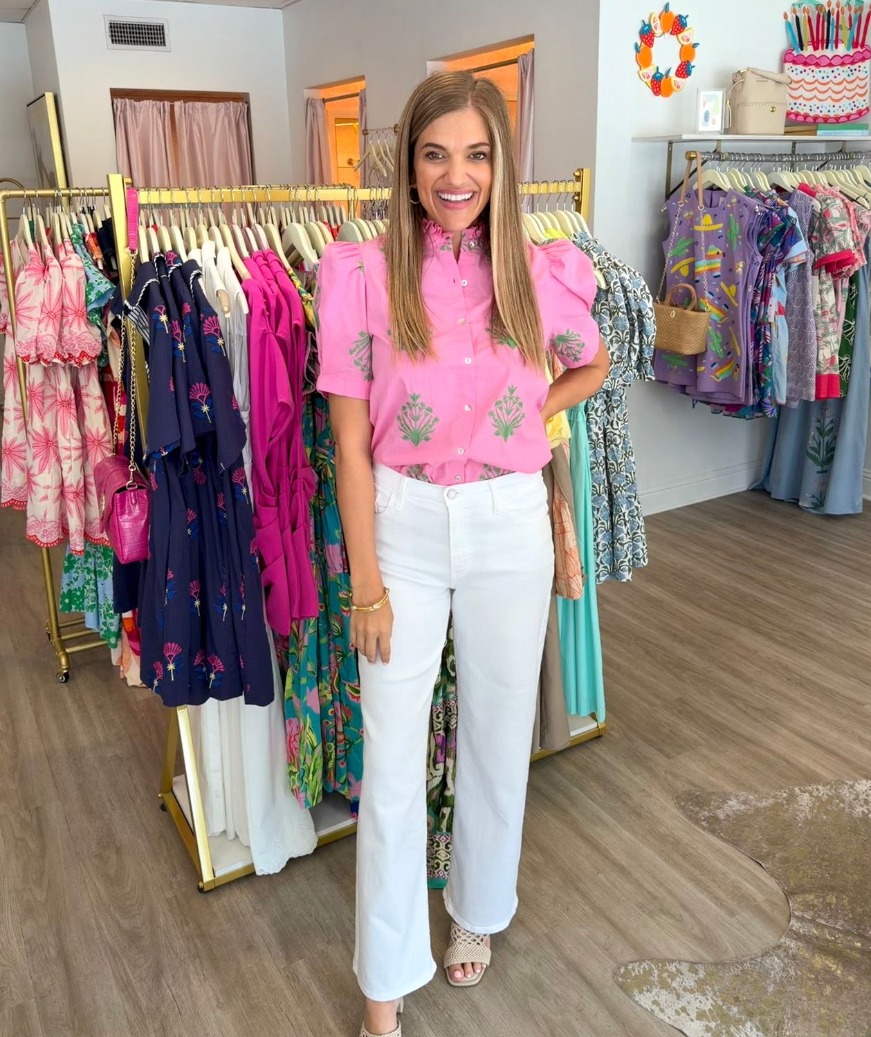 Bridget Top Pink