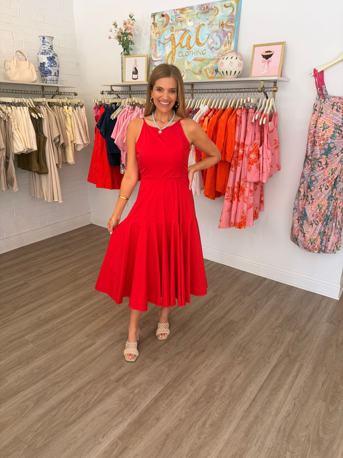 Firecracker Midi Dress