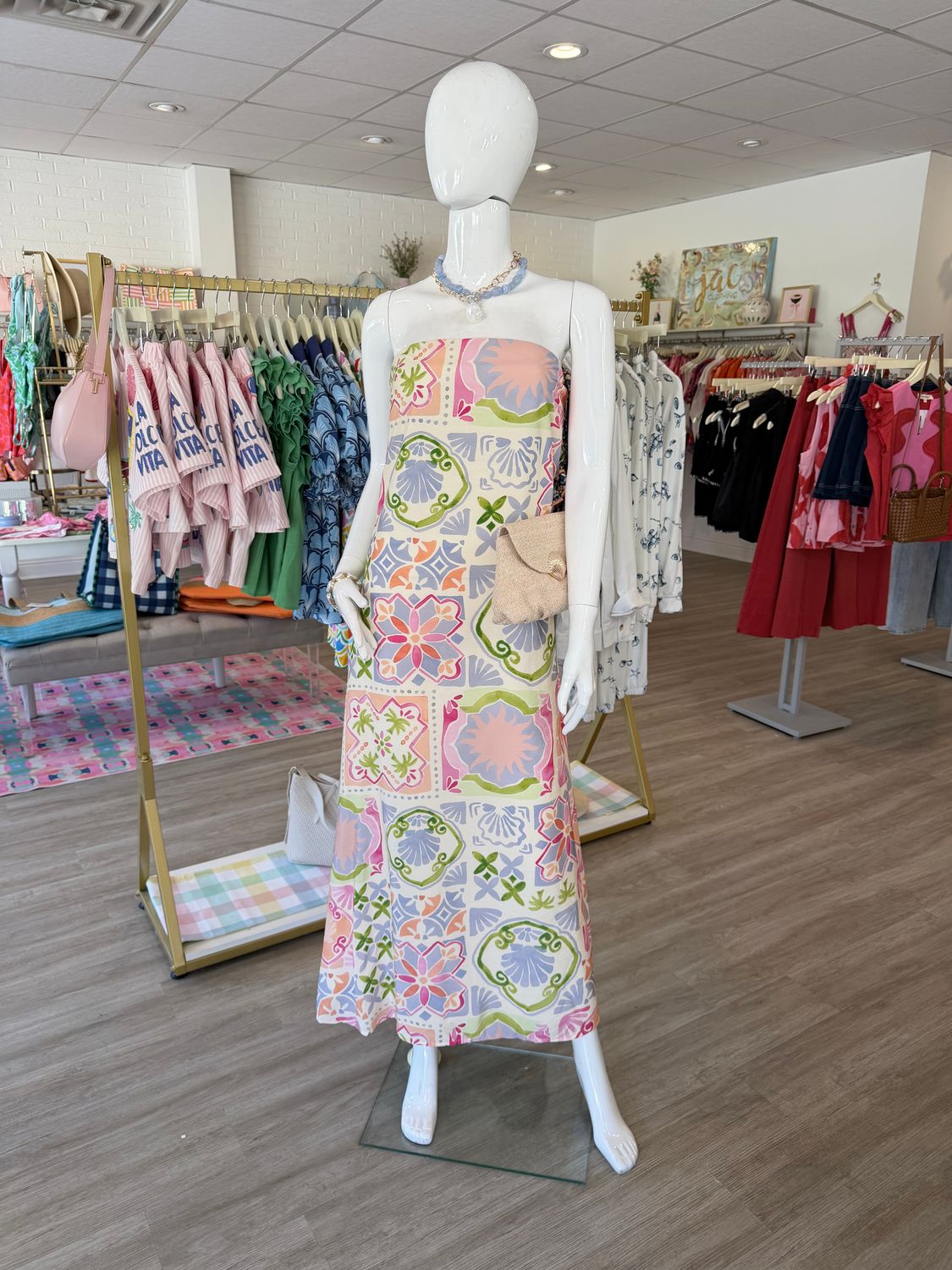 Whitney Printed Dress