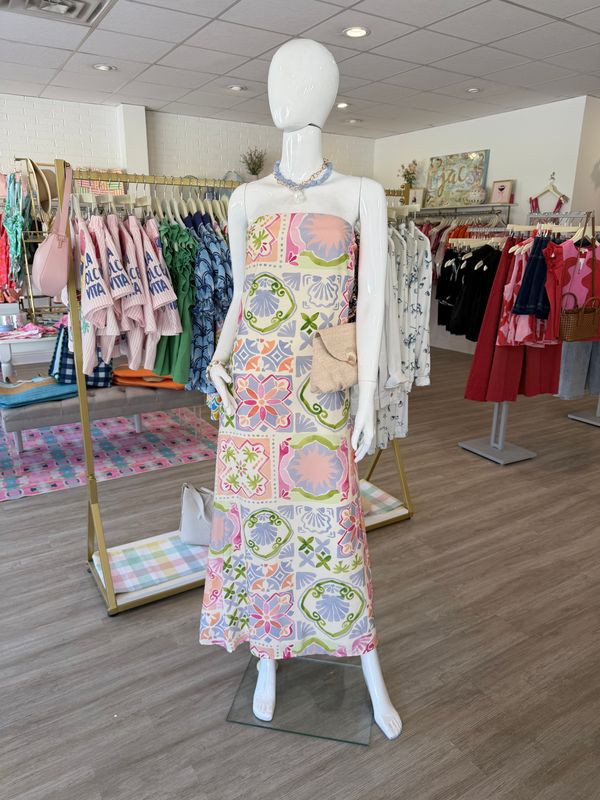 Whitney Printed Dress