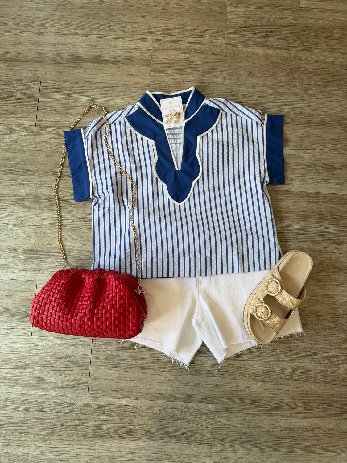 Becky Stripe Top