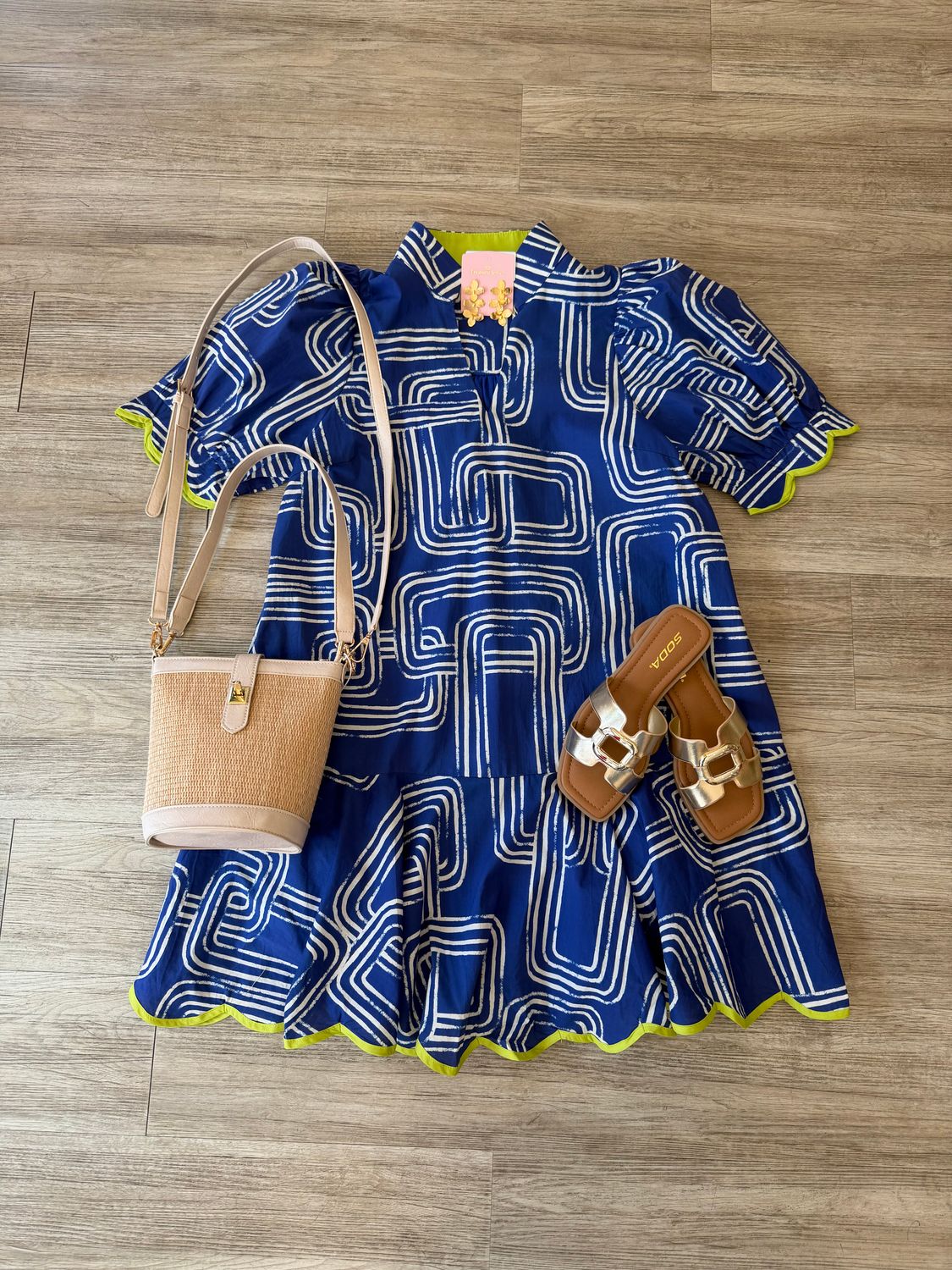 Abbie Abstract Dress