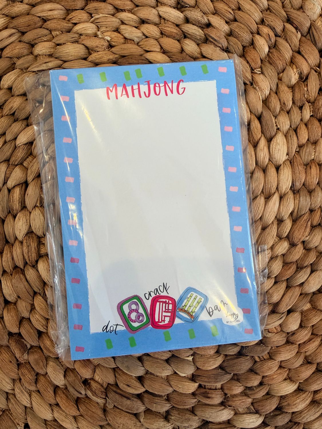 Mahjong Chunky Notepad