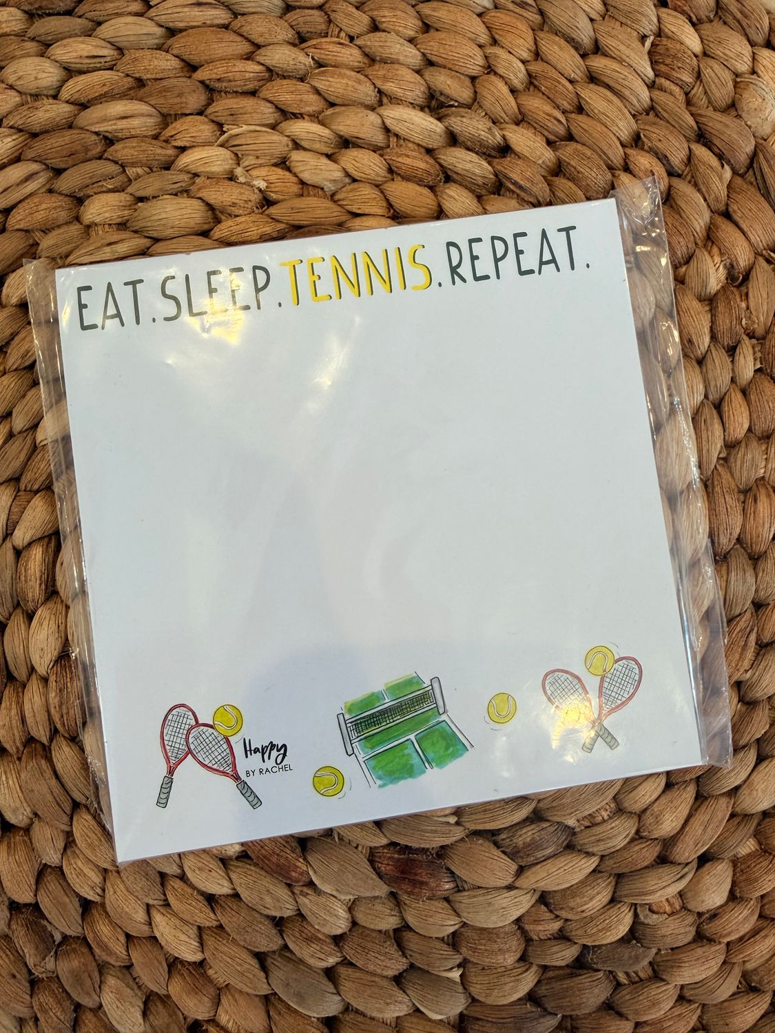 Tennis Notepad