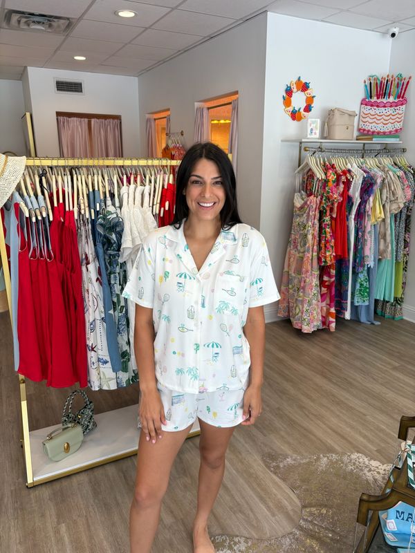 Z Supply Court Sports PJ Top 