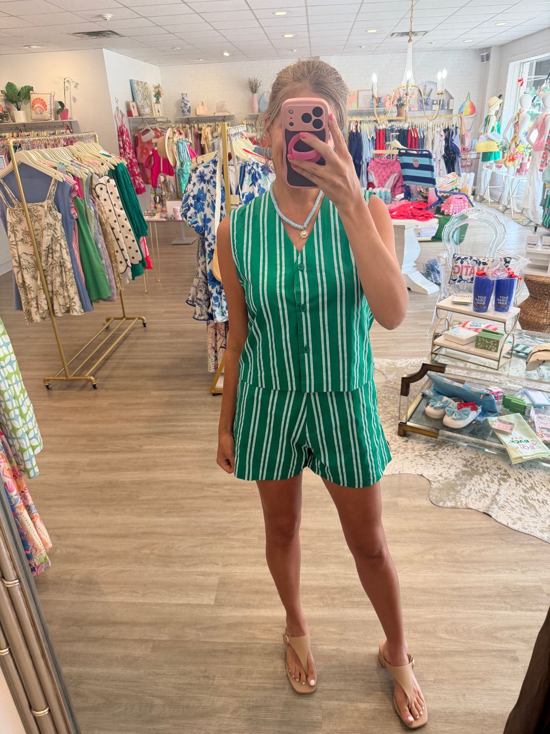Josh Stripe Shorts