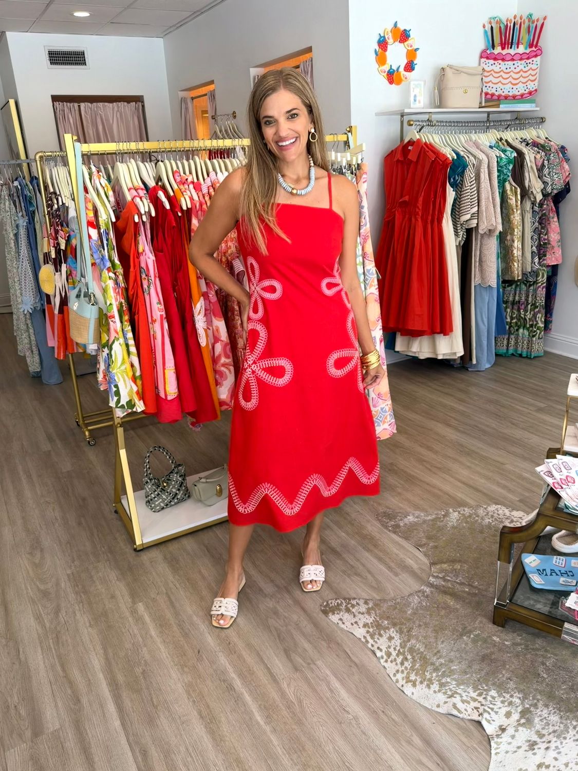 Merritt Floral Midi Dress