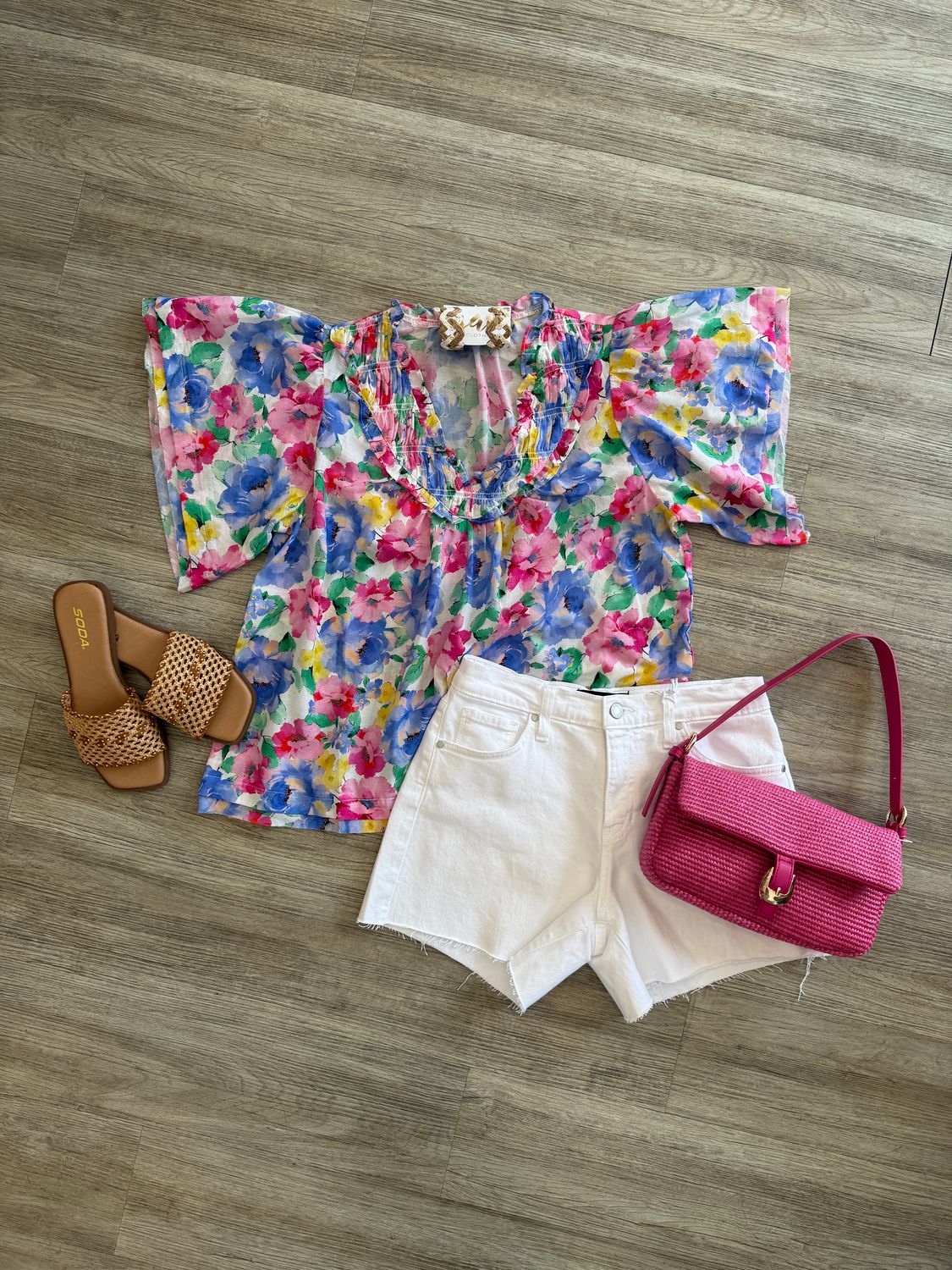 Amber Floral Top