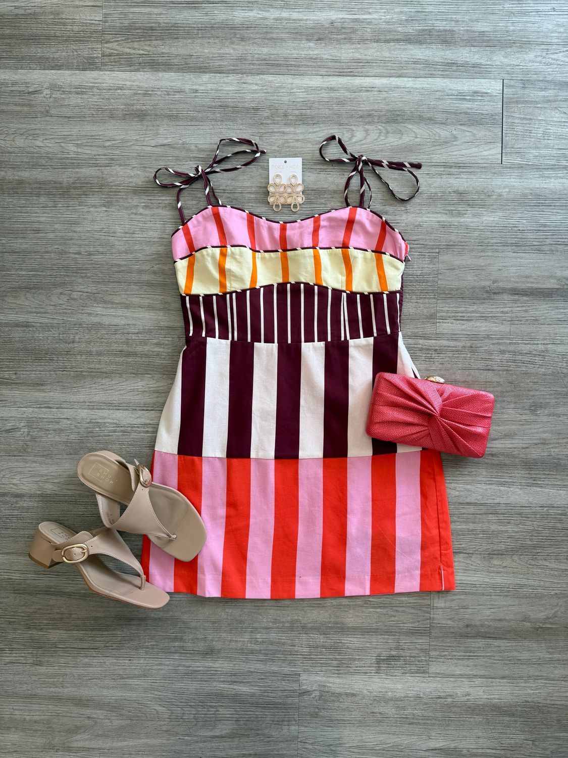 Sharon Stripe Dress
