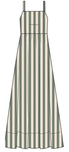Demi Poplin Midi Dress, Size: Small