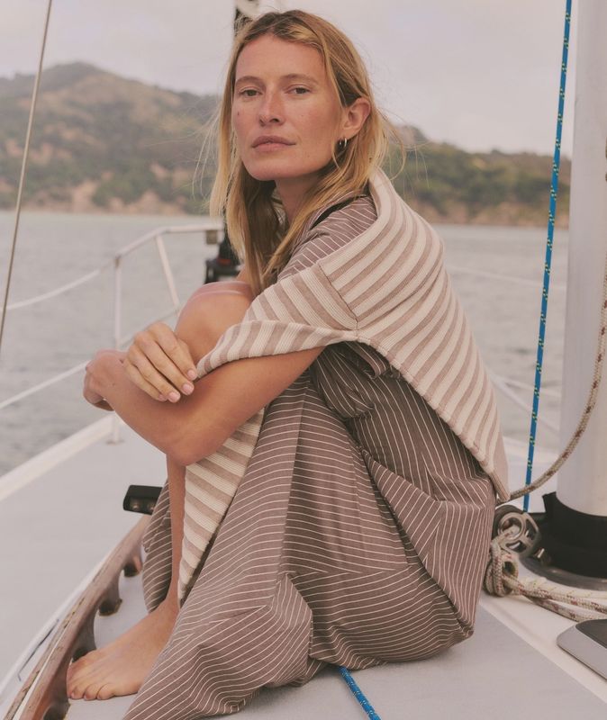 Suki Textured Stripe