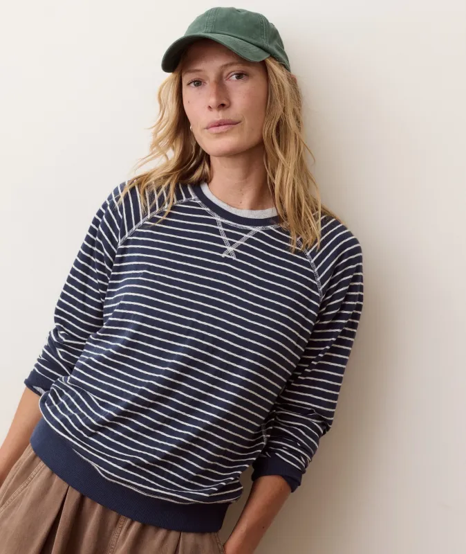 Reversible Raglan navy