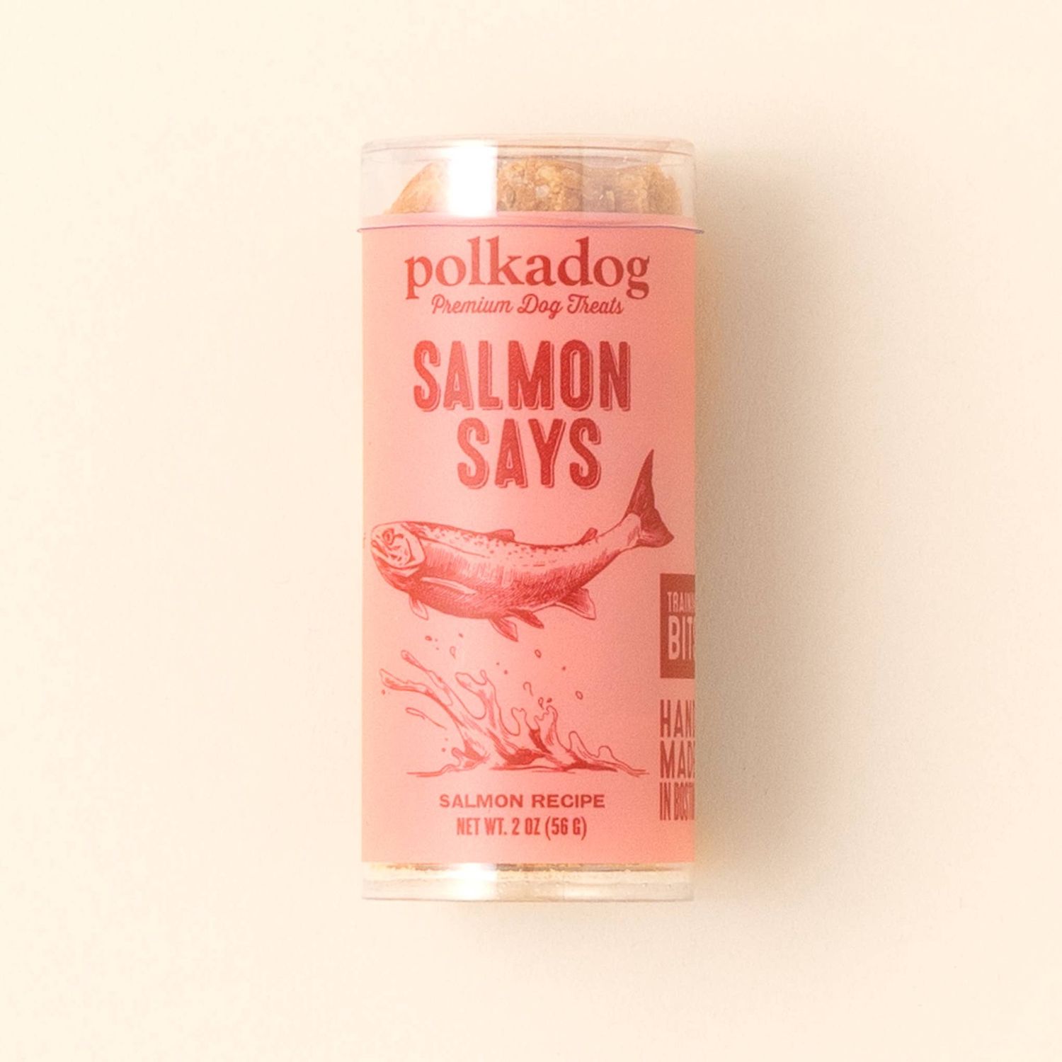 Mini Tube: Salmon Says, Training Bits - 2oz - Dog Treats