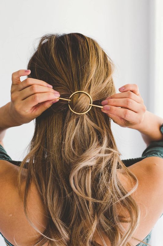 Moon Child Hair Pin