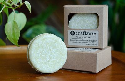 Lemongrass Kokum Butter Shampoo Bar