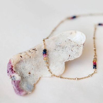 Sapphire Layering Necklace