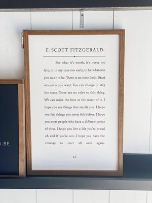 For What It's Worth Wall Art