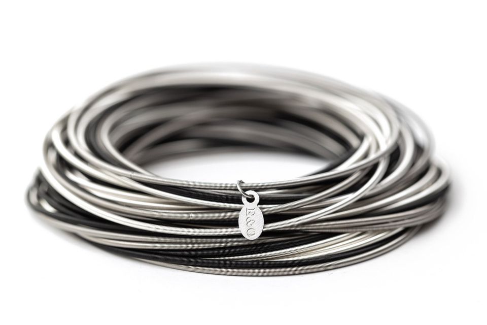 Cool Mixed Metals Dia Bracelet