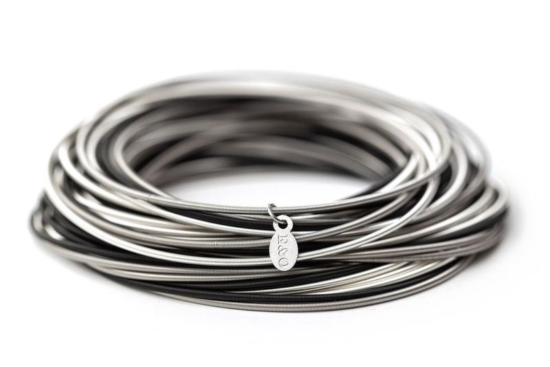 Cool Mixed Metals Dia Bracelet