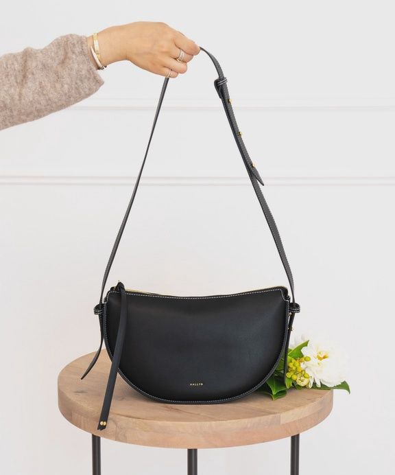 Elara Convertible Bag, Color: Black
