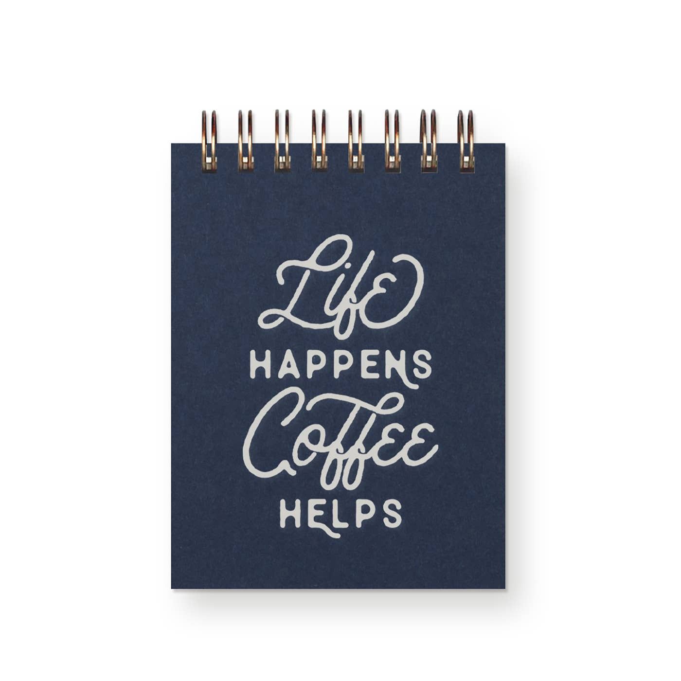 Life Coffee Mini Jotter Notebook