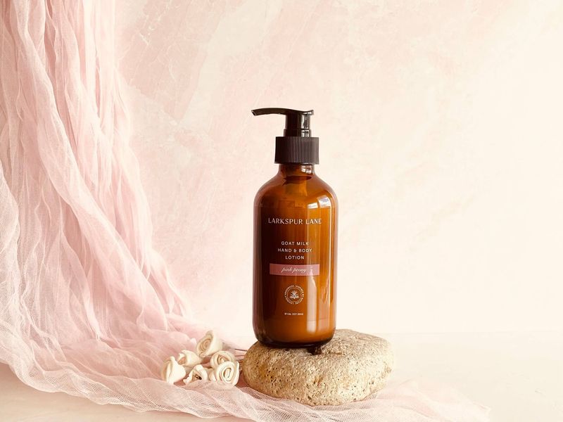 Pink Peony Goat Milk Lotion