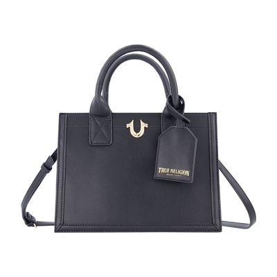 True Religion Modern Edge Medium Tote Black
