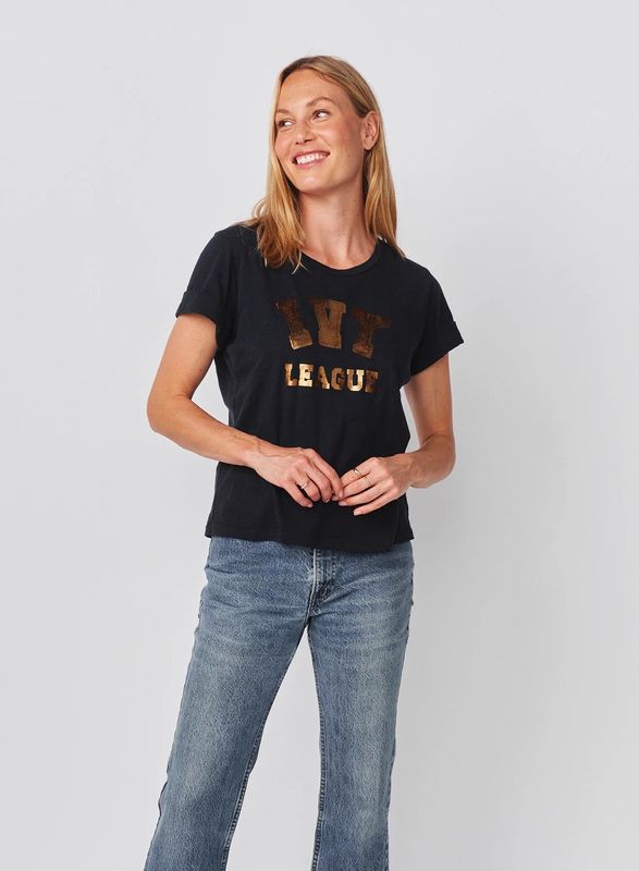 Ivy League Rolled Sleeve Tee