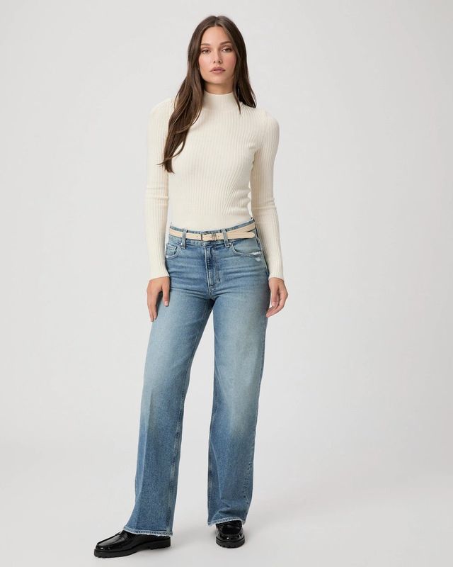Sasha High-Rise Distressed