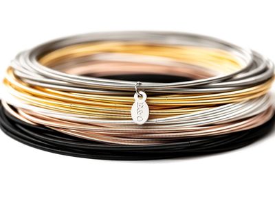 Mixed Metals Dia Bracelet
