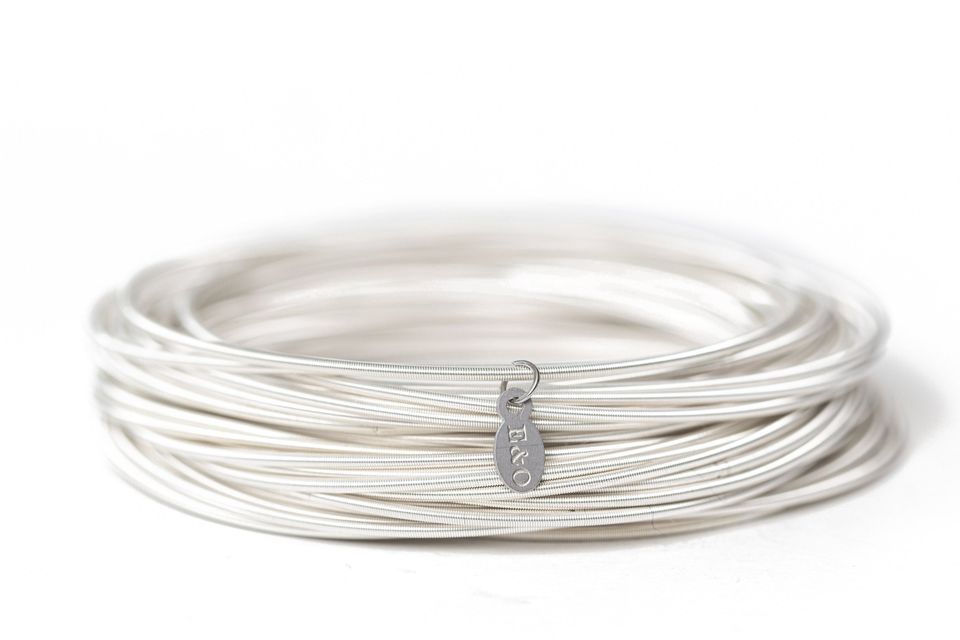 Sterling Silver Dia Bracelet