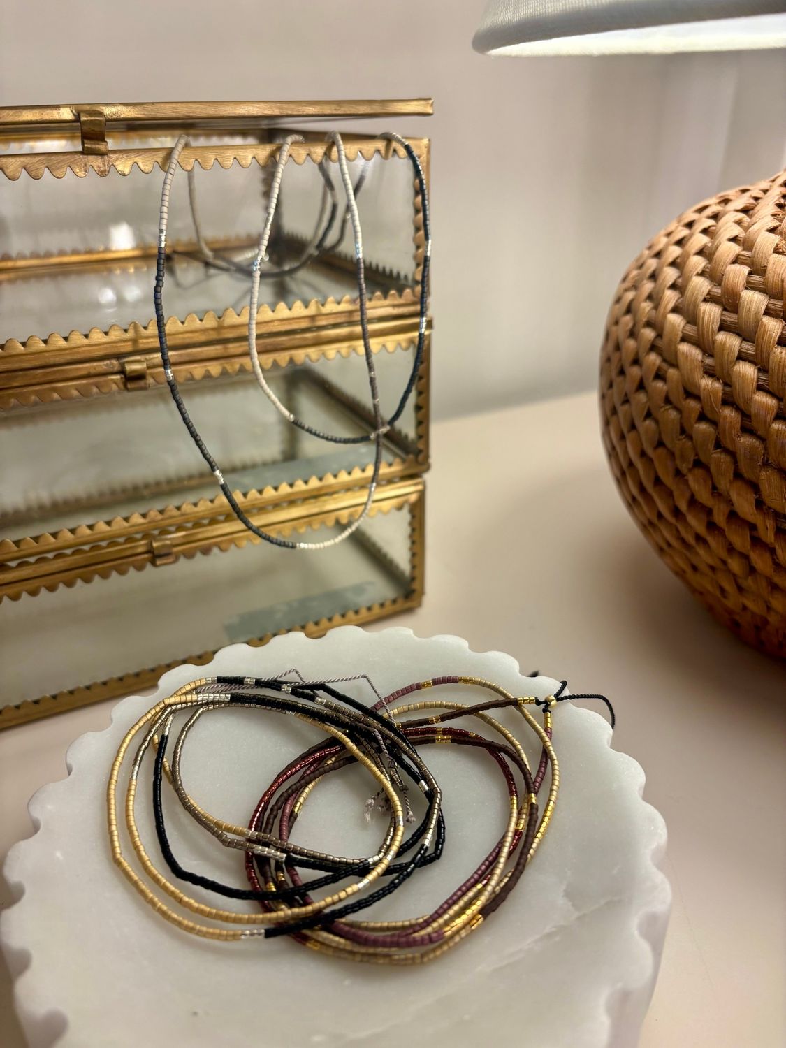 Beaded Wrap Bracelet