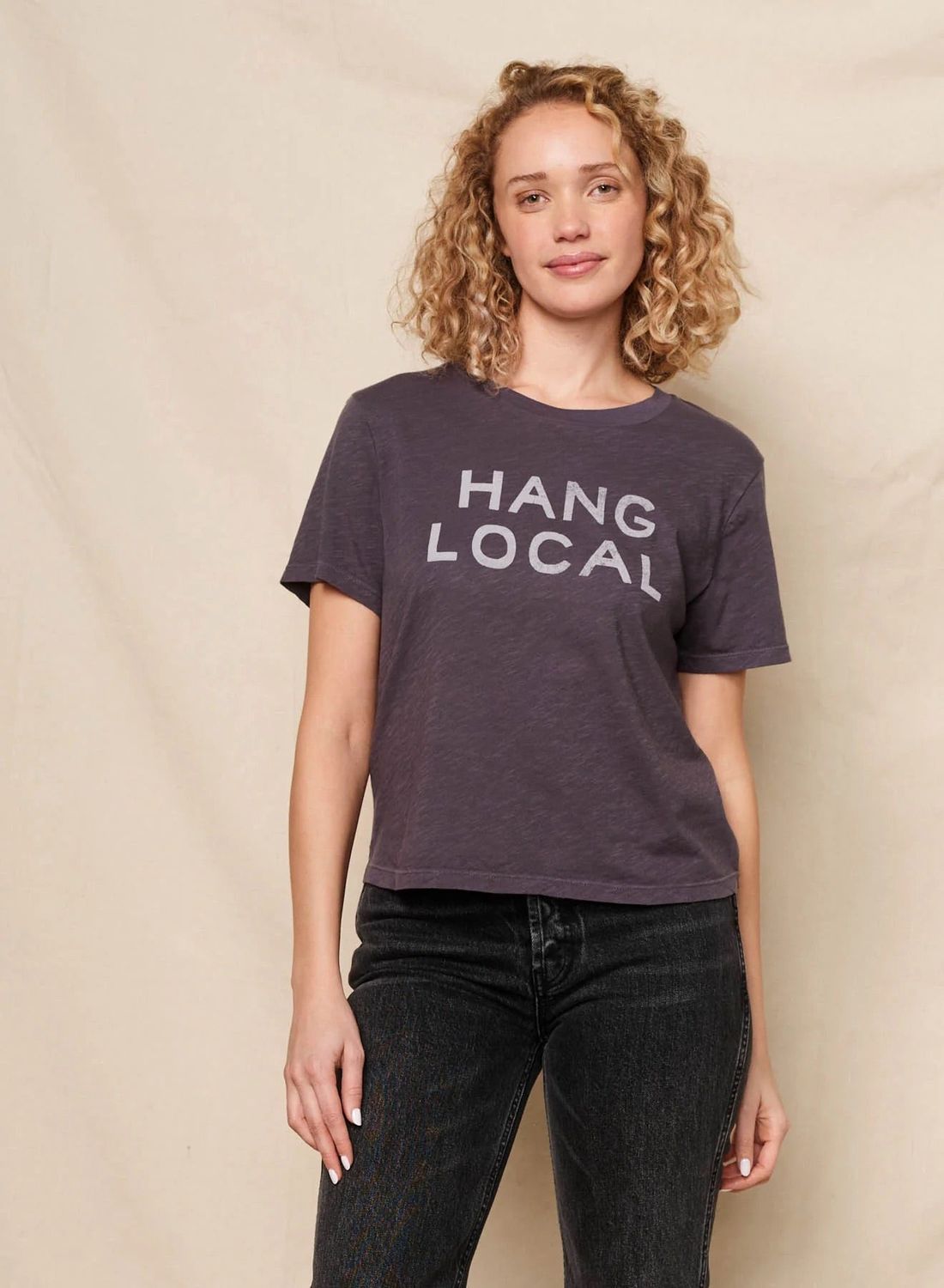 Hang Local Boxy Crew Tee