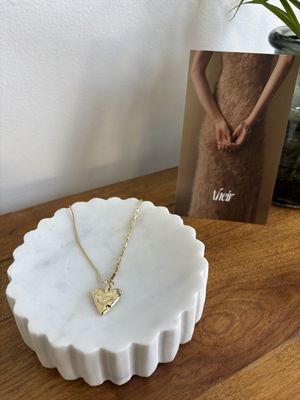 Jessie Beaten Heart Necklace