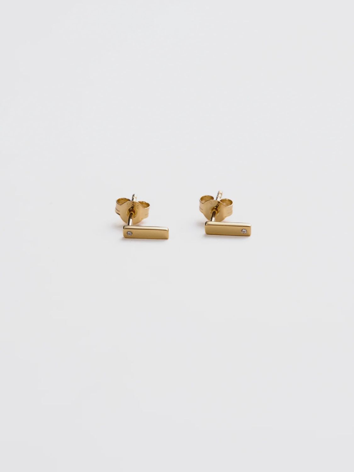 Mia Long Studs, Color: Gold Vermeil