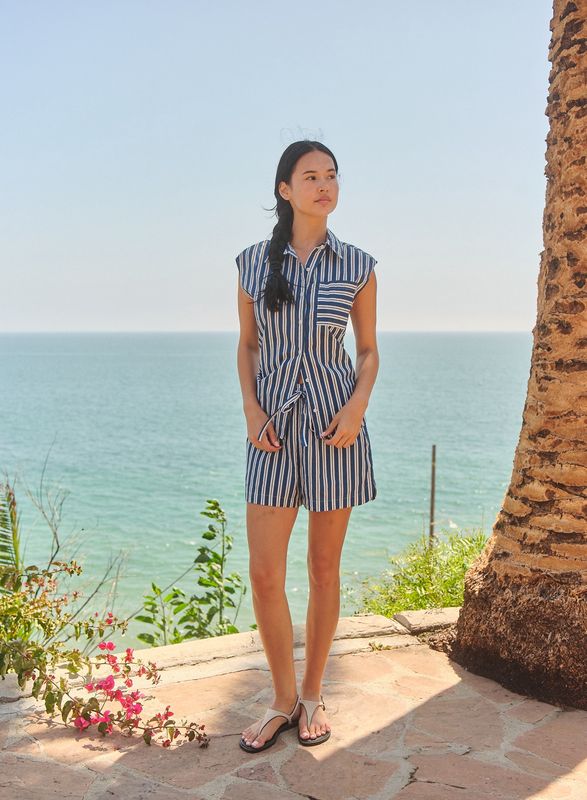 Stripe Track Short
